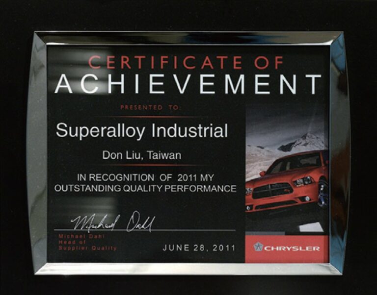 Chrysler_Quality_Award